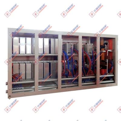 السلامة الفرن الحثي المتوسط التردد إمدادات الطاقة صيانة منخفضة ضوضاء منخفضة