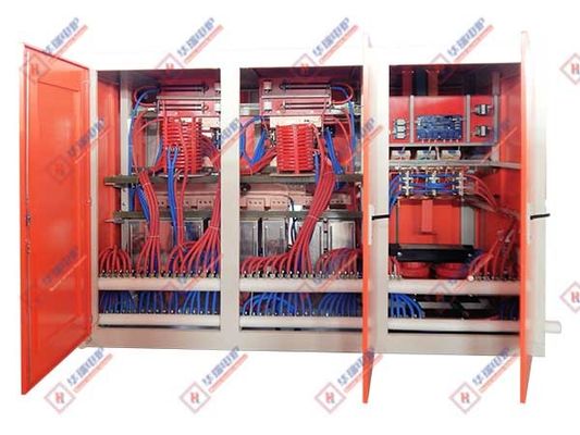 الأمان إمدادات الطاقة المتوسطة التردد لفرن الحث منخفض الضوضاء توفير الطاقة