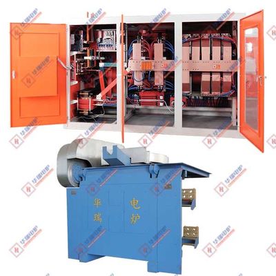 فرن إندكشن IGBT Steel Shell مع كفاءة ذوبان عالية وأداء سلامة عال