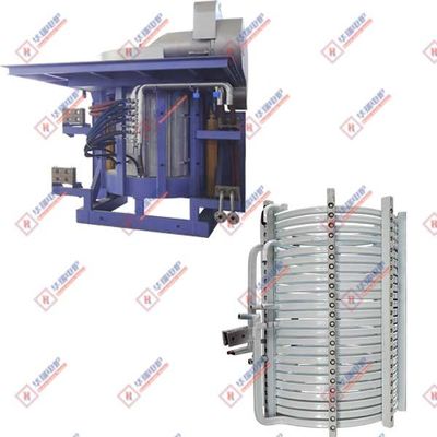نظام ذوبان الحث السريع لتوفير الطاقة IGBT ترانزستور مزدوج الخلايا الأمان التردد المتوسط