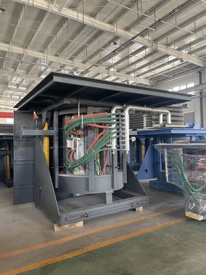 فرن صهر الغلاف الفولاذي بدقة عالية في درجة الحرارة ووقت صهر قصير